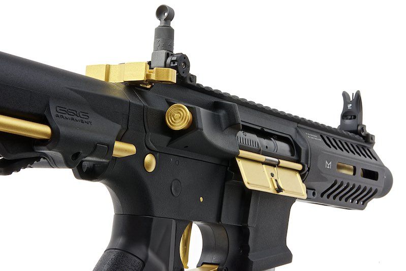 G&G ARP9 ステルス金(きん) エアソフト M4 9mm 電動ライフル-AIRSOFT GOGO エアガン・サバゲー用品通販