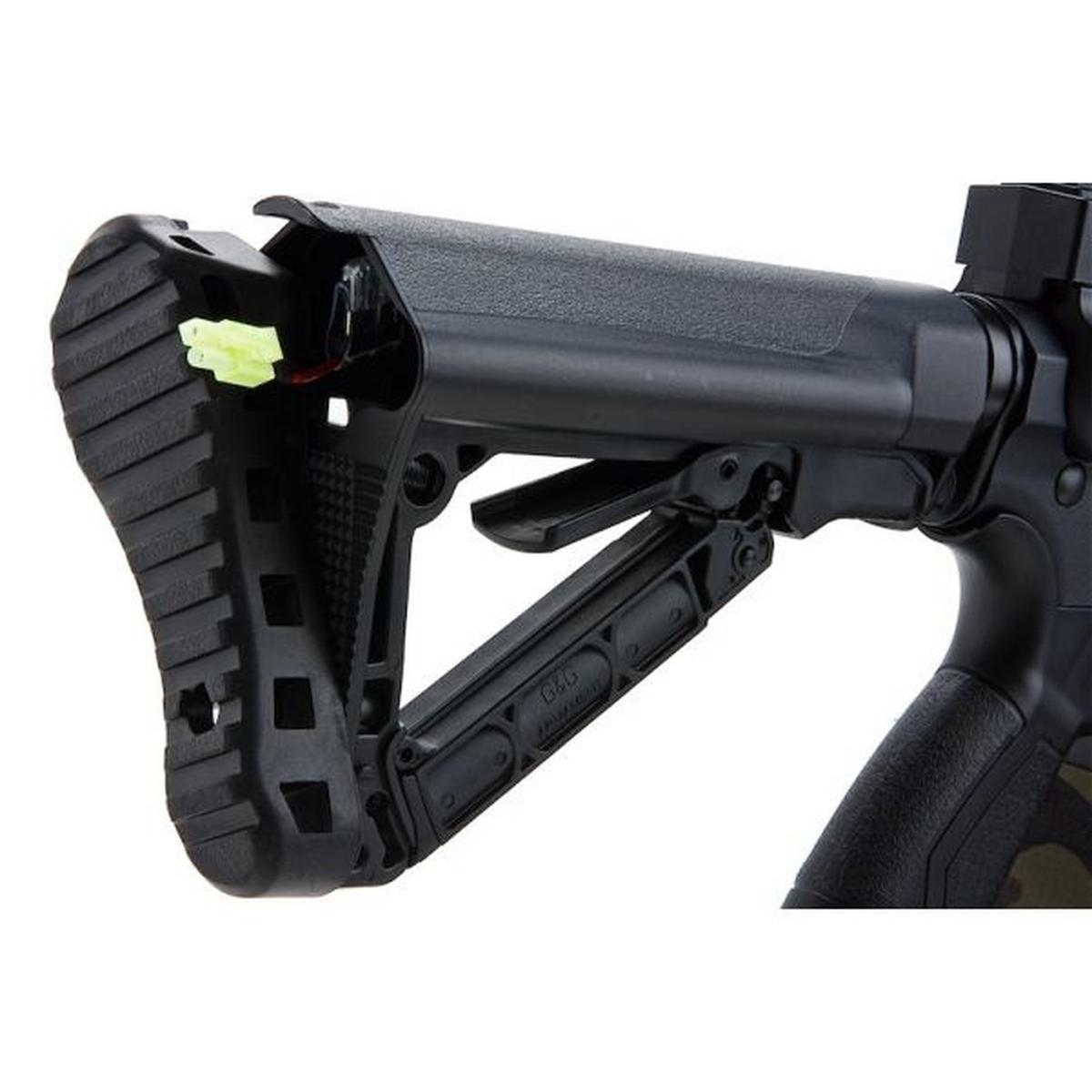 G&G CM16 LMG (コンバットマシン) ステルス エアガン AEG ライフル - ブラック-AIRSOFT GOGO エアガン・サバゲー用品通販