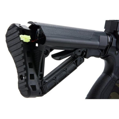 G&G CM16 LMG (コンバットマシン) ステルス エアガン AEG ライフル - ブラック-AIRSOFT GOGO エアガン・サバゲー用品通販