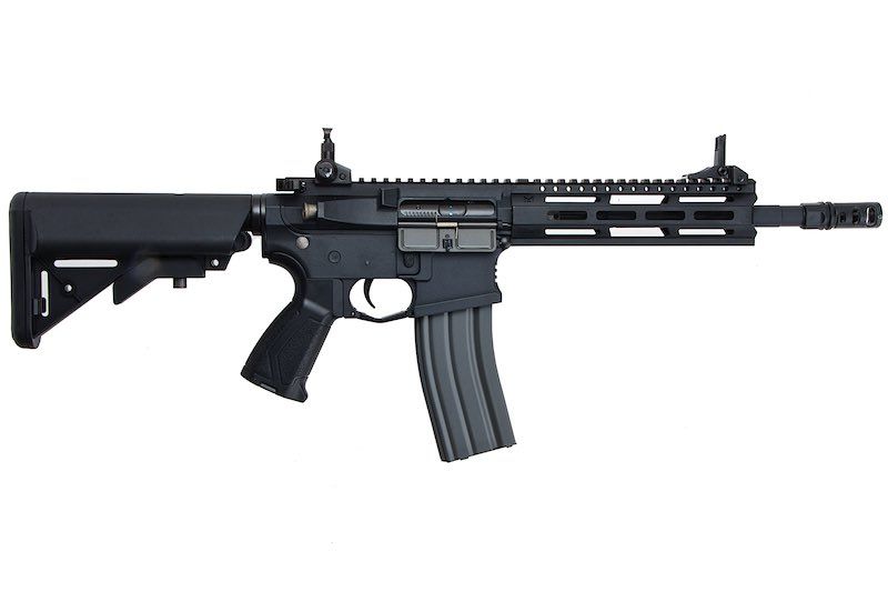 G&G CM16 レイダー 2.0 (コンバットマシン) エアソフト M4 AEG ライフル - ブラック-AIRSOFT GOGO エアガン・サバゲー用品通販