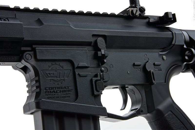 G&G CM16 レイダー 2.0 (コンバットマシン) エアソフト M4 AEG ライフル - ブラック-AIRSOFT GOGO エアガン・サバゲー用品通販