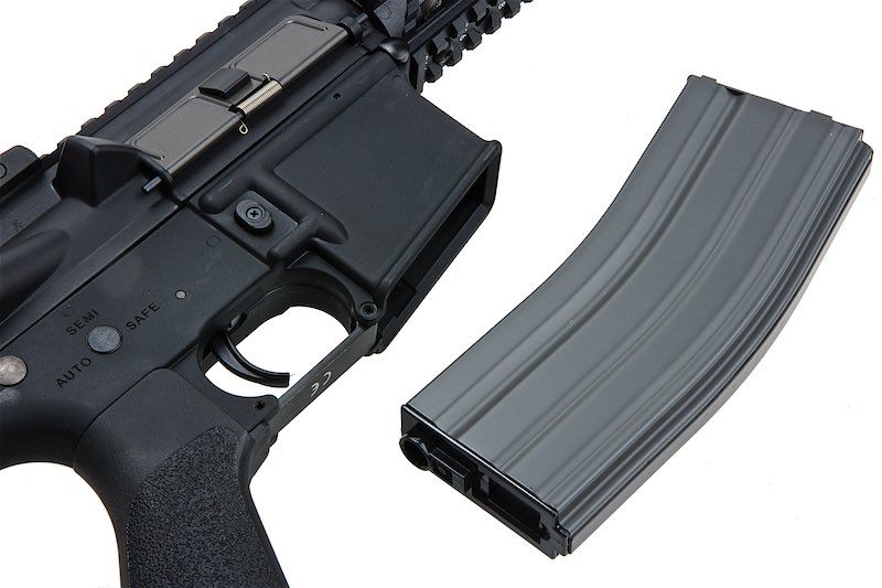 G&G CM16 レイダー（コンバットマシン）エアソフト M4 AEG ライフル - ブラック-AIRSOFT GOGO エアガン・サバゲー用品通販