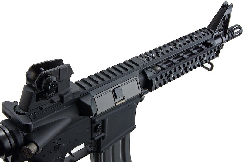 G&G CM16 レイダー（コンバットマシン）エアソフト M4 AEG ライフル - ブラック-AIRSOFT GOGO エアガン・サバゲー用品通販