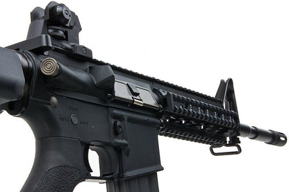 G&G CM16 レイダーL（コンバットマシン）エアソフトM4電動ライフル - ブラック-AIRSOFT GOGO エアガン・サバゲー用品通販