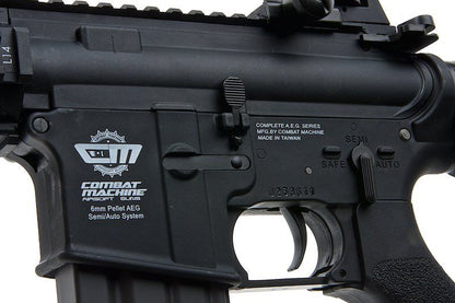 G&G CM16 レイダーL（コンバットマシン）エアソフトM4電動ライフル - ブラック-AIRSOFT GOGO エアガン・サバゲー用品通販
