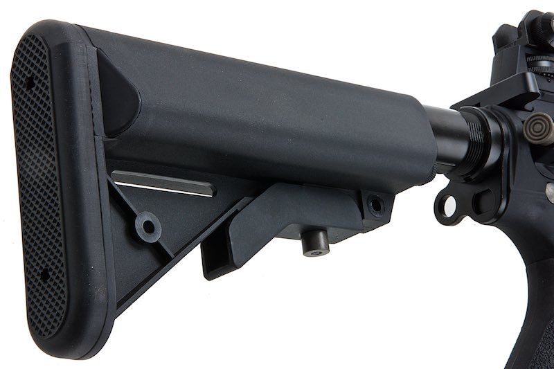 G&G CM16 レイダーL（コンバットマシン）エアソフトM4電動ライフル - ブラック-AIRSOFT GOGO エアガン・サバゲー用品通販