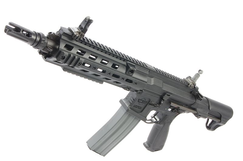 G&G CMF 16 K エアソフト M4 AEG ライフル - ブラック-AIRSOFT GOGO エアガン・サバゲー用品通販