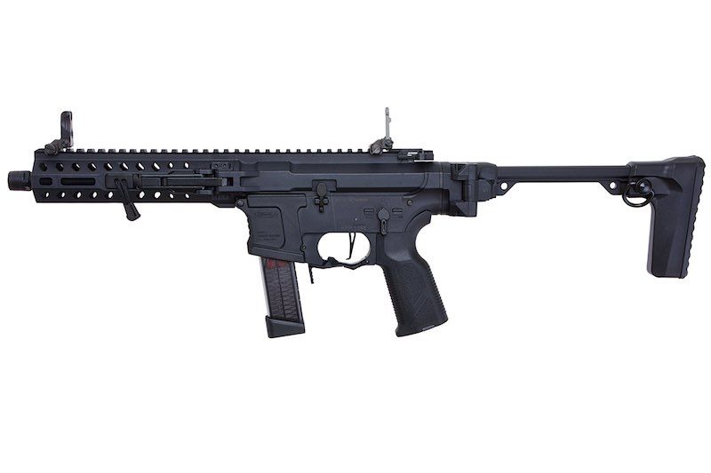 G&G FAR 9 ラピッドフォールディング PCC エアソフト AEG ライフル - ブラック-AIRSOFT GOGO エアガン・サバゲー用品通販