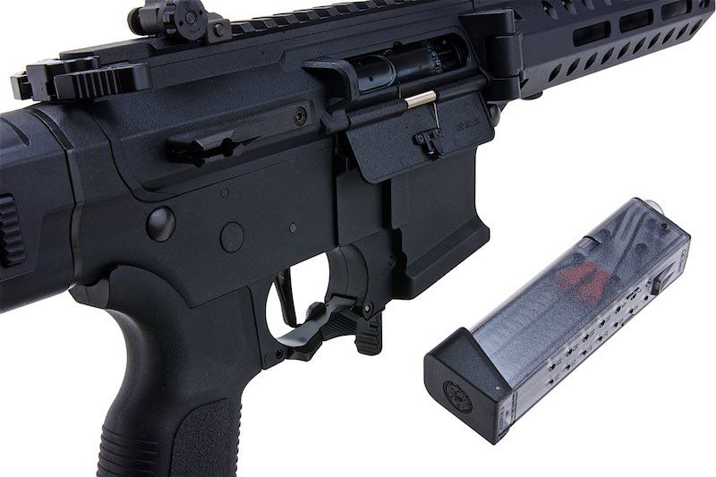 G&G FAR 9 ラピッドフォールディング PCC エアソフト AEG ライフル - ブラック-AIRSOFT GOGO エアガン・サバゲー用品通販