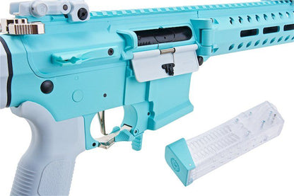G&G FAR 9 ラピッドフォールディング PCC エアソフト電動ライフル - マカロンブルー-AIRSOFT GOGO エアガン・サバゲー用品通販