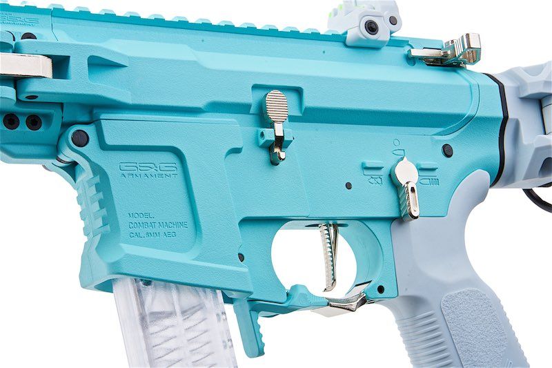 G&G FAR 9 ラピッドフォールディング PCC エアソフト電動ライフル - マカロンブルー-AIRSOFT GOGO エアガン・サバゲー用品通販