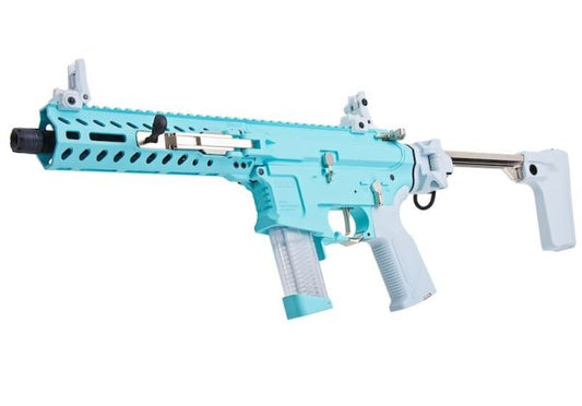 G&G FAR 9 ラピッドフォールディング PCC エアソフト電動ライフル - マカロンブルー-AIRSOFT GOGO エアガン・サバゲー用品通販
