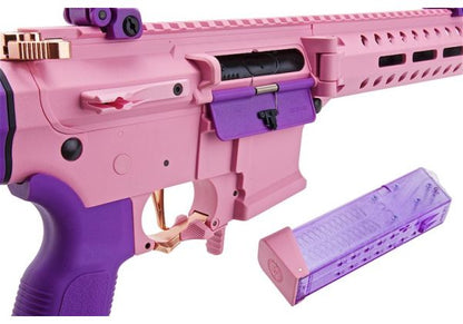 G&G FAR 9 ラピッドフォールディング PCC エアソフト電動ライフル - ピンク-AIRSOFT GOGO エアガン・サバゲー用品通販