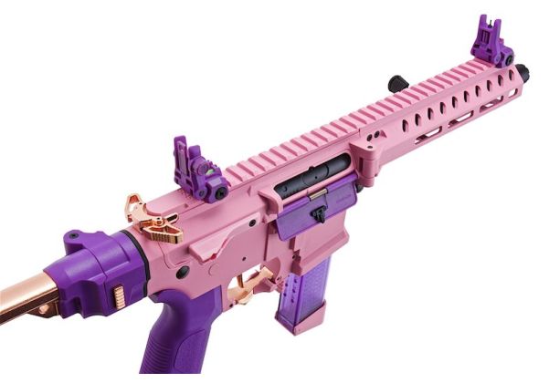 G&G FAR 9 ラピッドフォールディング PCC エアソフト電動ライフル - ピンク-AIRSOFT GOGO エアガン・サバゲー用品通販