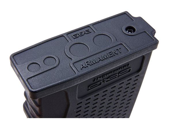 G&G G2Hマガジン（100発装填可能なミッドキャップ電動ガン用マガジン） - ブラック-AIRSOFT GOGO エアガン・サバゲー用品通販
