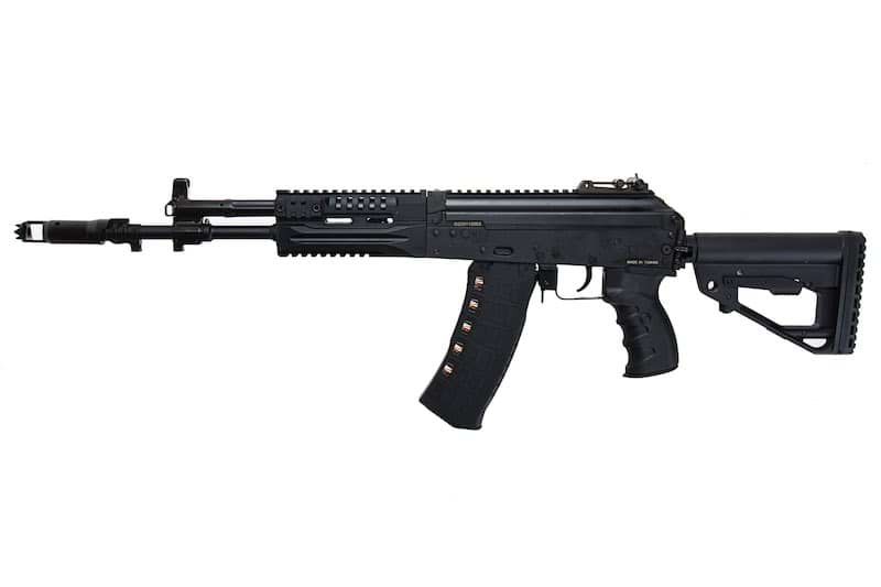 G&G GK12 / AK12 エアソフト電動ライフル - ブラック-AIRSOFT GOGO エアガン・サバゲー用品通販
