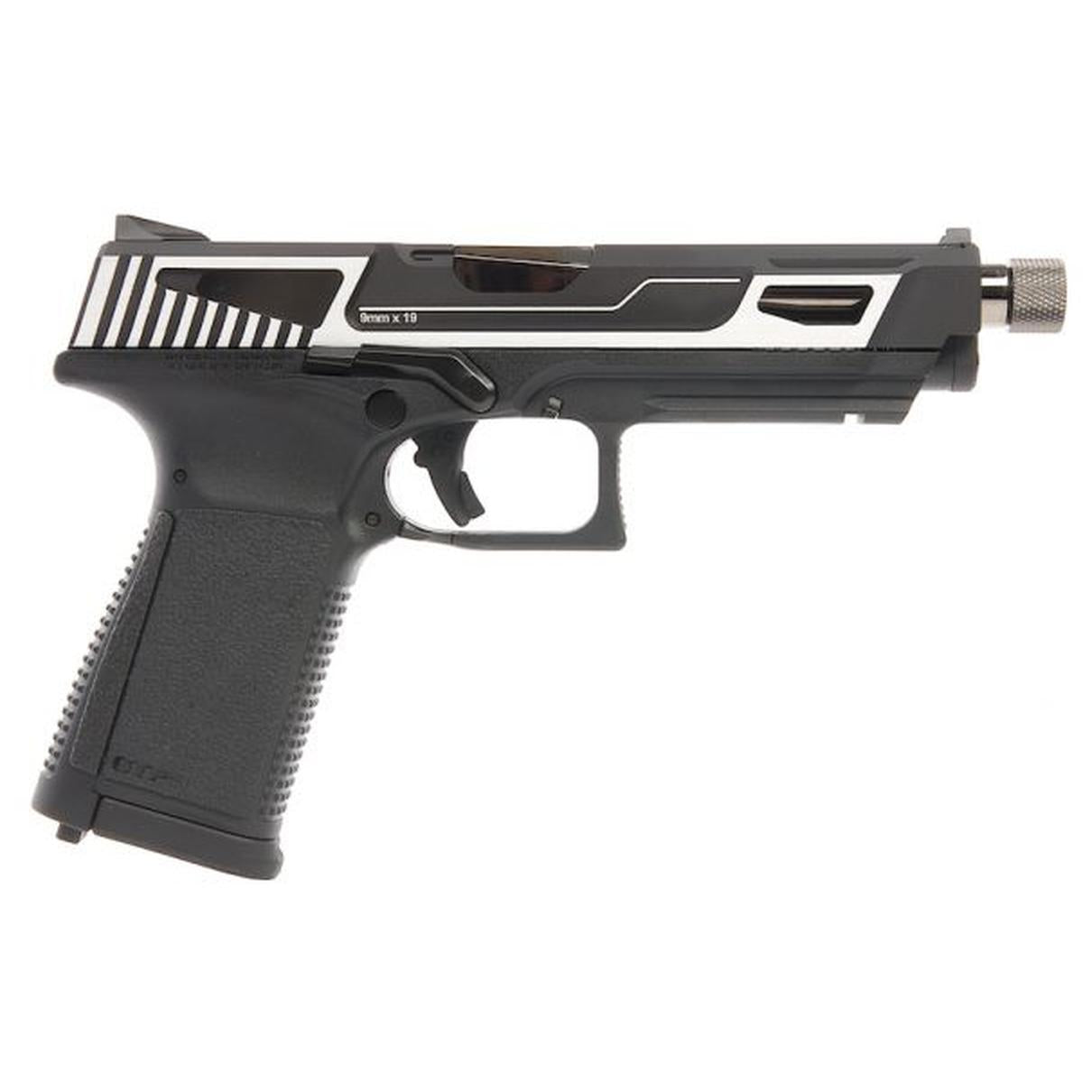 G&G GTP9 MS GBB エアソフト ピストル - シルバー-AIRSOFT GOGO エアガン・サバゲー用品通販