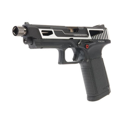 G&G GTP9 MS GBB エアソフト ピストル - シルバー-AIRSOFT GOGO エアガン・サバゲー用品通販