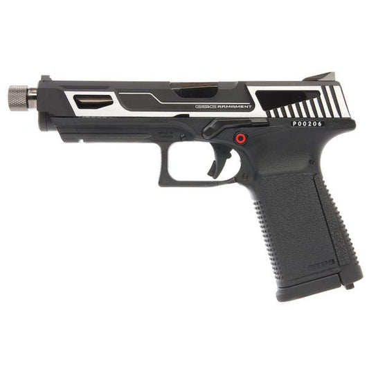 G&G GTP9 MS GBB エアソフト ピストル - シルバー-AIRSOFT GOGO エアガン・サバゲー用品通販