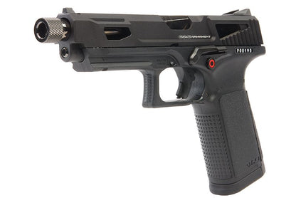 G&G GTP9 MS GBB エアソフトピストル - ブラック-AIRSOFT GOGO エアガン・サバゲー用品通販