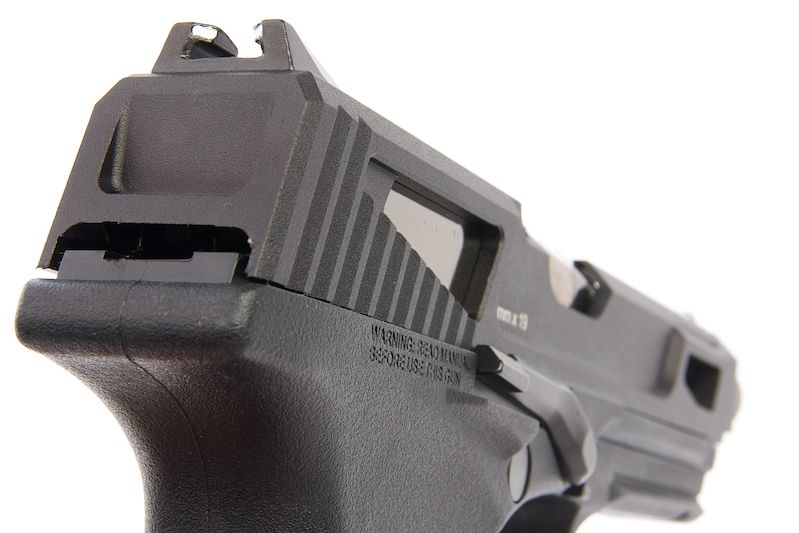 G&G GTP9 MS GBB エアソフトピストル - ブラック-AIRSOFT GOGO エアガン・サバゲー用品通販