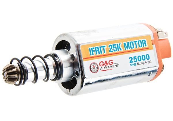 G&G イフリート 25k AEG モーター (ロングタイプ)-AIRSOFT GOGO エアガン・サバゲー用品通販