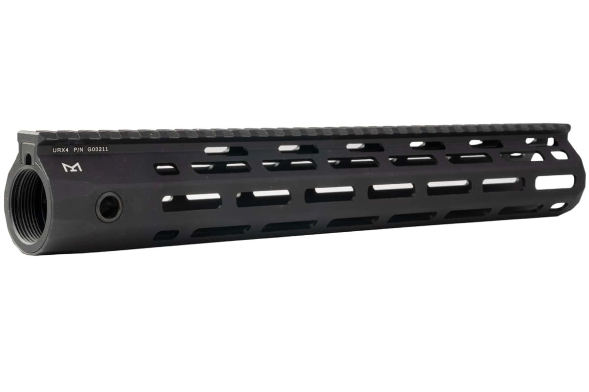 G&G KAC ライセンス URX4 M-LOK ハンドガードレイル (13 インチ、ブラック)-AIRSOFT GOGO エアガン・サバゲー用品通販