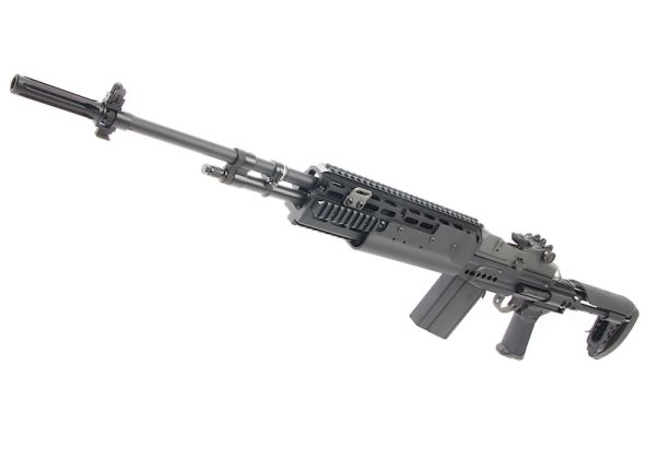 G&G M14 EBR L ETU エアソフト電動ライフル - ブラック-AIRSOFT GOGO エアガン・サバゲー用品通販