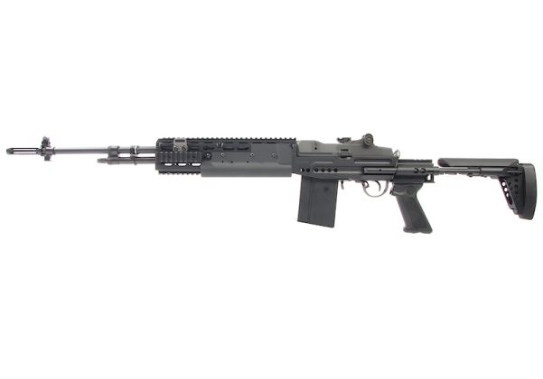 G&G M14 EBR L ETU エアソフト電動ライフル - ブラック-AIRSOFT GOGO エアガン・サバゲー用品通販
