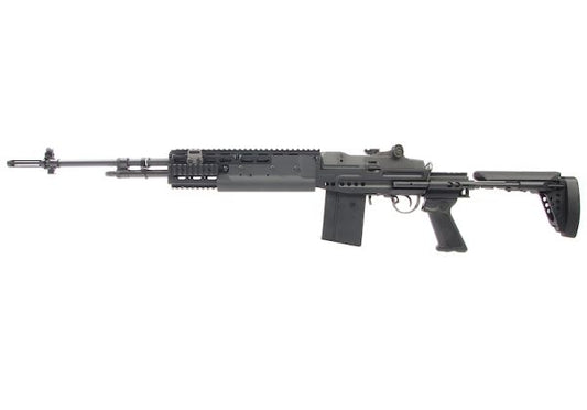 G&G M14 EBR L ETU エアソフト電動ライフル - ブラック-AIRSOFT GOGO エアガン・サバゲー用品通販