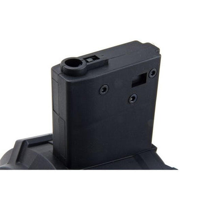 G&G M4 ドラムマガジン (2300発、ブラック)-AIRSOFT GOGO エアガン・サバゲー用品通販