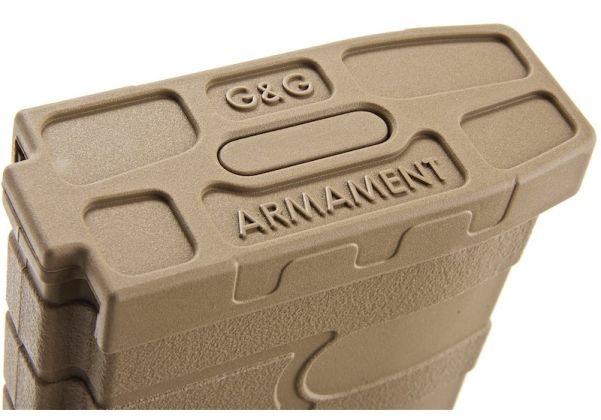 G&G M4 マガジン (120 発、AEG マガジン、TAN)-AIRSOFT GOGO エアガン・サバゲー用品通販