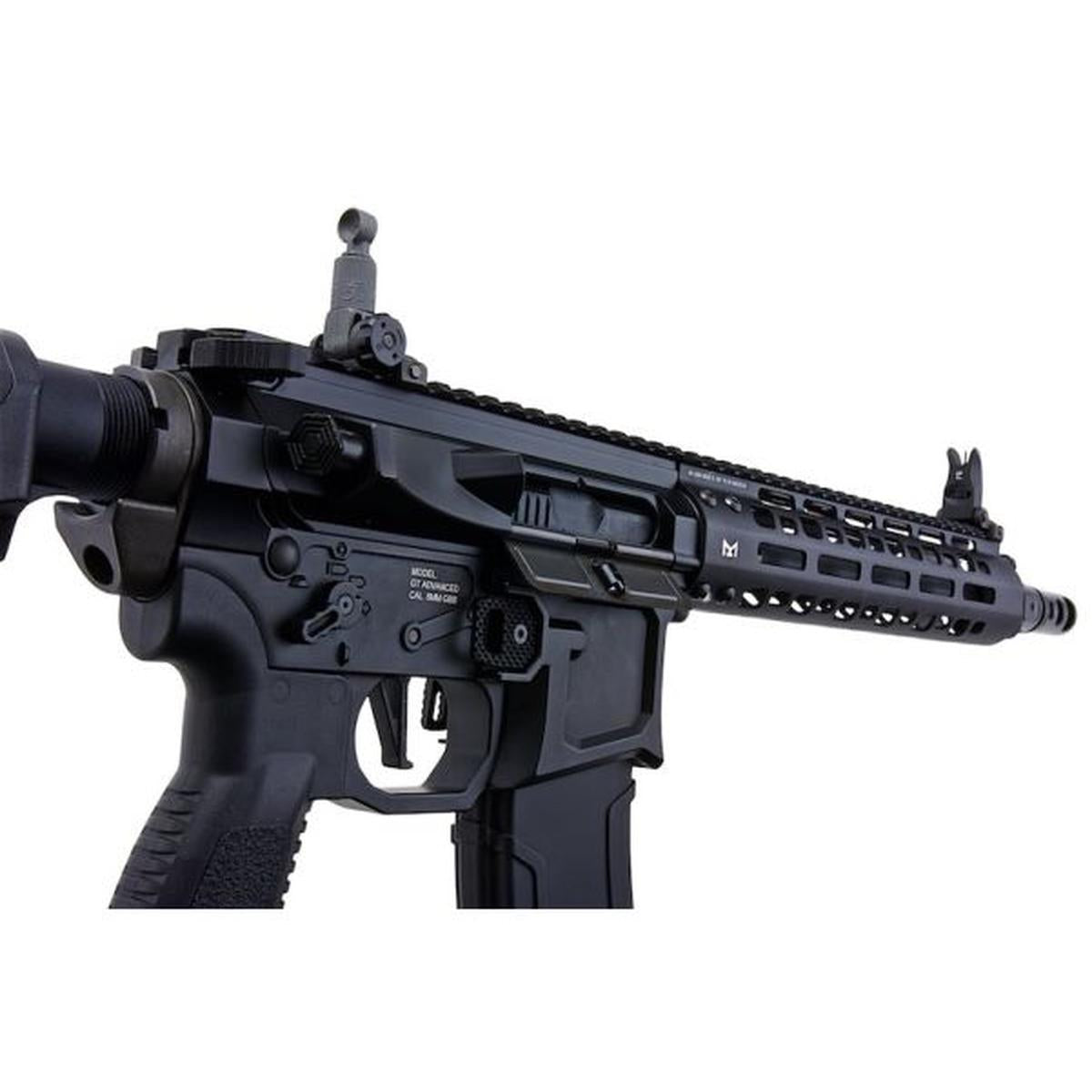 G&G MGCR 556 GBBR エアソフト ライフル M-LOK ハンドガード付き (10 インチ) - ブラック-AIRSOFT GOGO エアガン・サバゲー用品通販