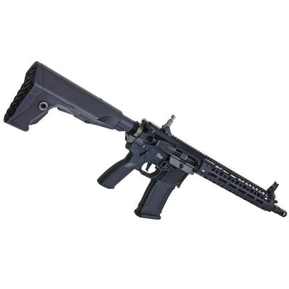 G&G MGCR 556 GBBR エアソフト ライフル M-LOK ハンドガード付き (12 インチ) - ブラック-AIRSOFT GOGO エアガン・サバゲー用品通販