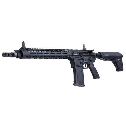 G&G MGCR 556 GBBR エアソフト ライフル M-LOK ハンドガード付き (12 インチ) - ブラック-AIRSOFT GOGO エアガン・サバゲー用品通販