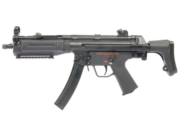G&G MP5A3 TGM A3 ETU エアソフト電動ライフル - ブラック-AIRSOFT GOGO エアガン・サバゲー用品通販