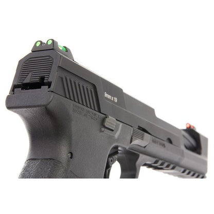G&G PIRANHA SL GBB エアソフト ピストル - ブラック-AIRSOFT GOGO エアガン・サバゲー用品通販