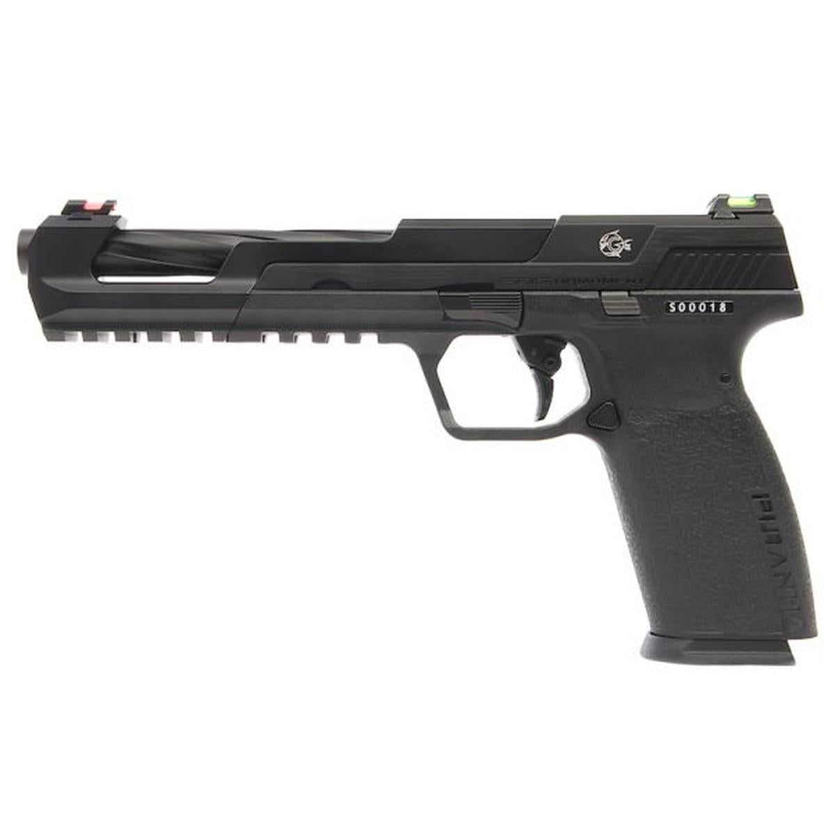 G&G PIRANHA SL GBB エアソフト ピストル - ブラック-AIRSOFT GOGO エアガン・サバゲー用品通販