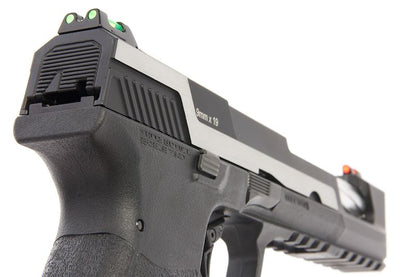 G&G ピラニア SL GBB エアソフトピストル - 銀(ぎん)-AIRSOFT GOGO エアガン・サバゲー用品通販