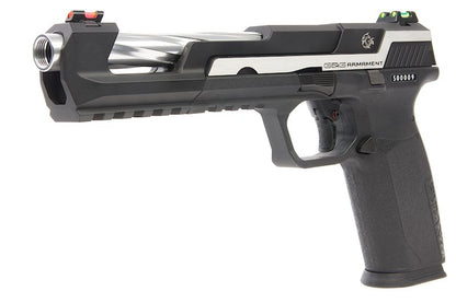 G&G ピラニア SL GBB エアソフトピストル - 銀(ぎん)-AIRSOFT GOGO エアガン・サバゲー用品通販