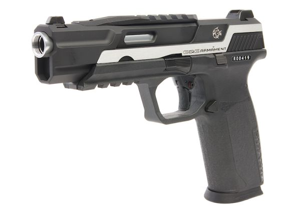 G&G ピラニア TR GBB エアソフトピストル - 銀(ぎん)-AIRSOFT GOGO エアガン・サバゲー用品通販