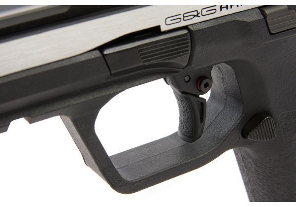 G&G ピラニア TR GBB エアソフトピストル - 銀(ぎん)-AIRSOFT GOGO エアガン・サバゲー用品通販