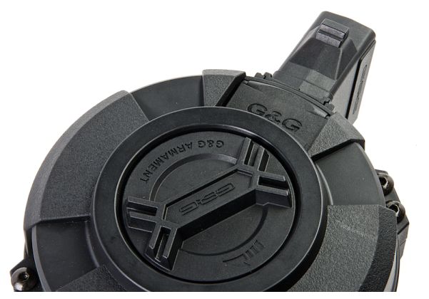 G&G RK ドラムマガジン（2200発 AEGマガジン）-AIRSOFT GOGO エアガン・サバゲー用品通販