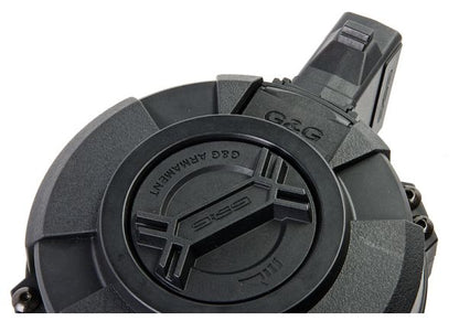 G&G RK ドラムマガジン（2200発 AEGマガジン）-AIRSOFT GOGO エアガン・サバゲー用品通販