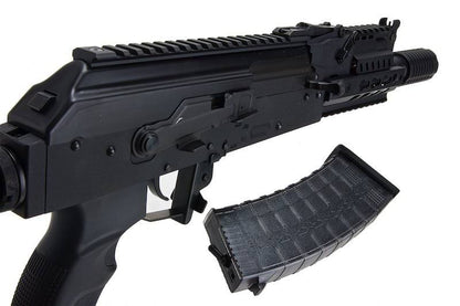 G&G RK74 CQB エアソフト電動ライフル - ブラック-AIRSOFT GOGO エアガン・サバゲー用品通販