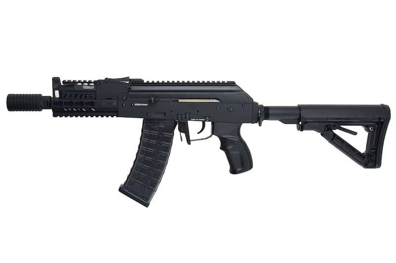 G&G RK74 CQB エアソフト電動ライフル - ブラック-AIRSOFT GOGO エアガン・サバゲー用品通販