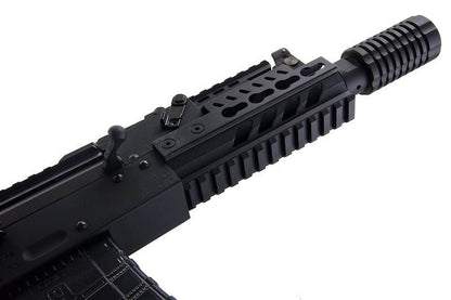 G&G RK74 CQB エアソフト電動ライフル - ブラック-AIRSOFT GOGO エアガン・サバゲー用品通販