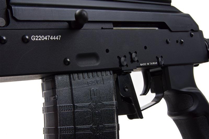 G&G RK74 CQB エアソフト電動ライフル - ブラック-AIRSOFT GOGO エアガン・サバゲー用品通販