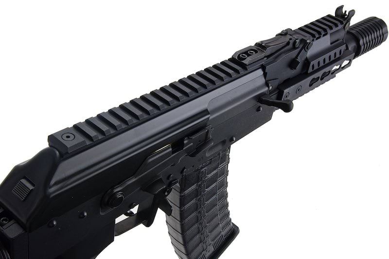 G&G RK74 CQB エアソフト電動ライフル - ブラック-AIRSOFT GOGO エアガン・サバゲー用品通販