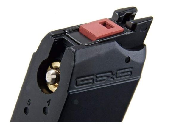 G&G SMC 9 マガジン (300発グリーンガスドラムマガジン) - ブラック-AIRSOFT GOGO エアガン・サバゲー用品通販